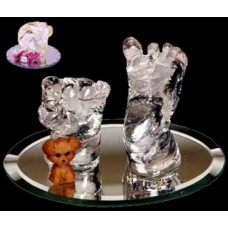 CRYSTAL CLEAR INFANT'S CASTING KIT ( Creates 2 Statuettes)
