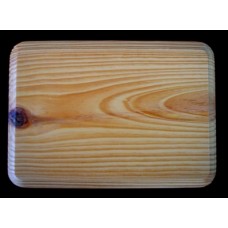 BASE/PLAQUE - 5" x 7" RECTANGLE. SOLID PINE 